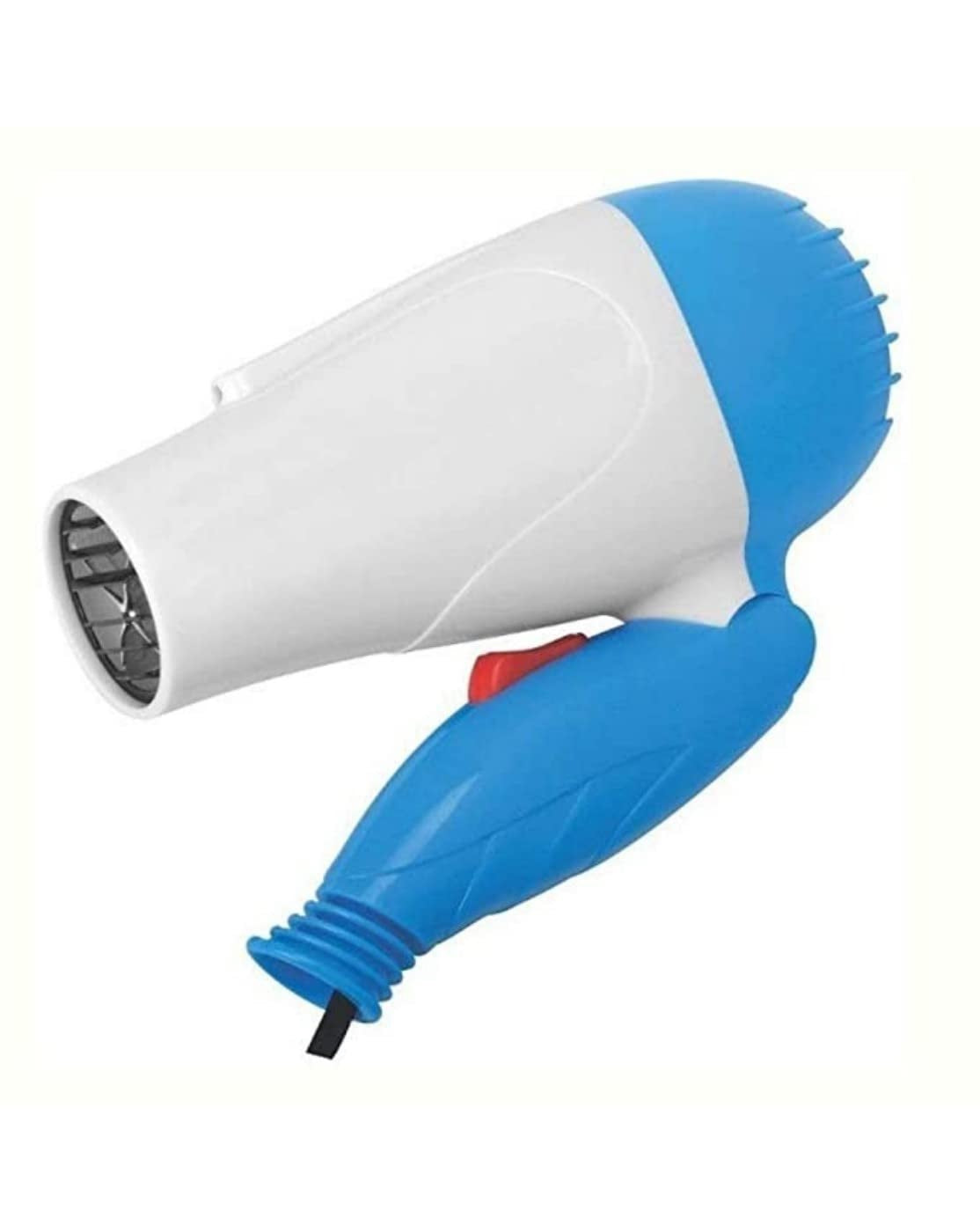 Powerful 19203 foldable electric corded hair dryer with smooth soft airflow, suitable for women and men.