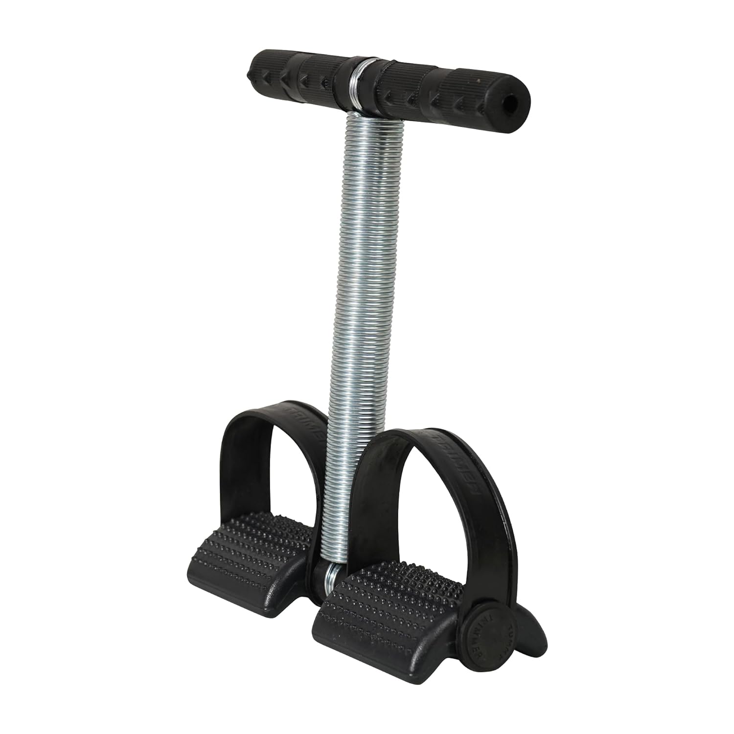 Black 19226 Tummy Trimmers Abs Exerciser for men and women, a versatile waist trimmer and body toner for fitness and fat burning.