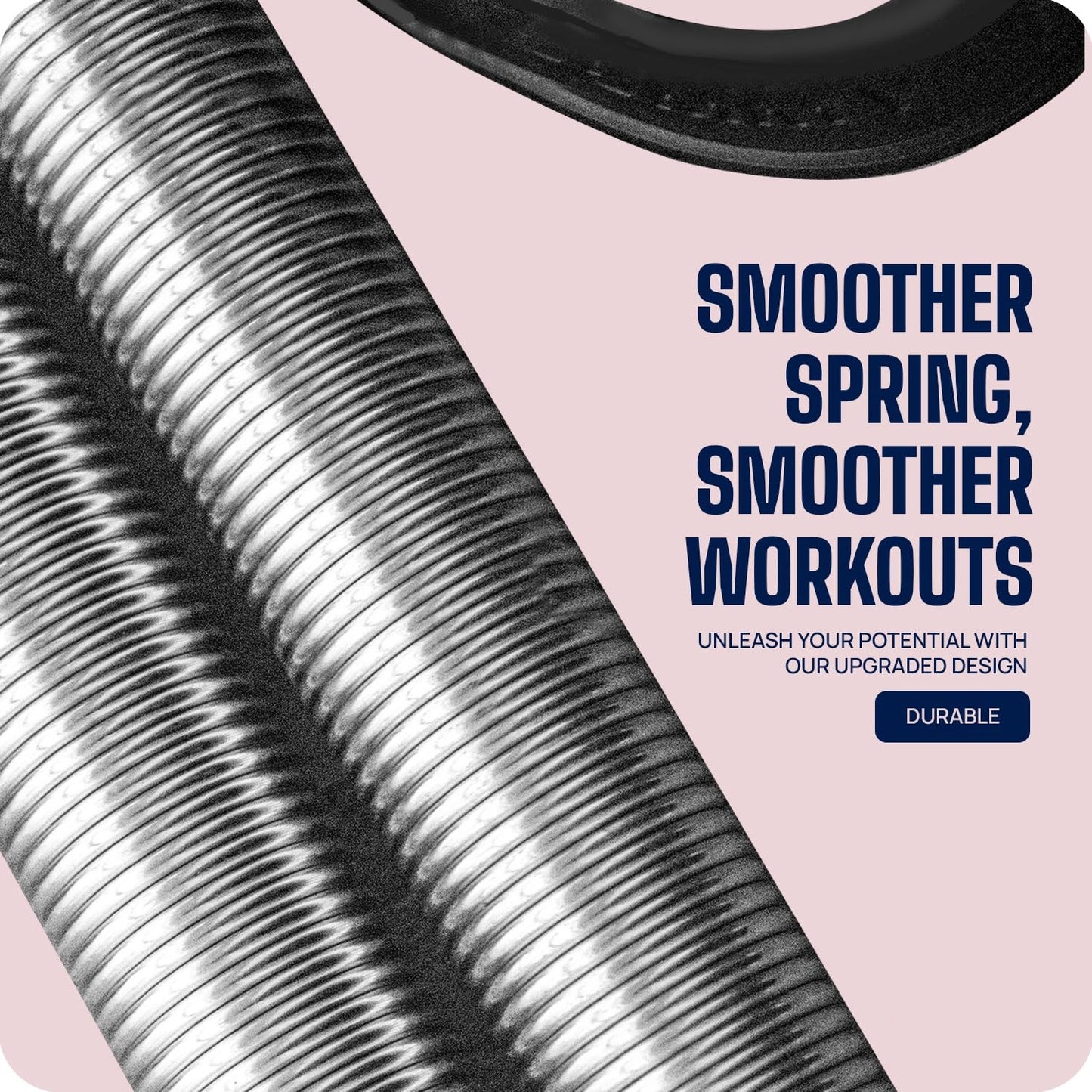 Black 19227 Tummy Trimmer with double springs for abs and belly workouts, suitable for men and women at gym or home.