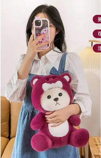 Soft plush teddy bear toy from 19256, featuring a cute and cuddly stuffed animal design perfect for hugging.