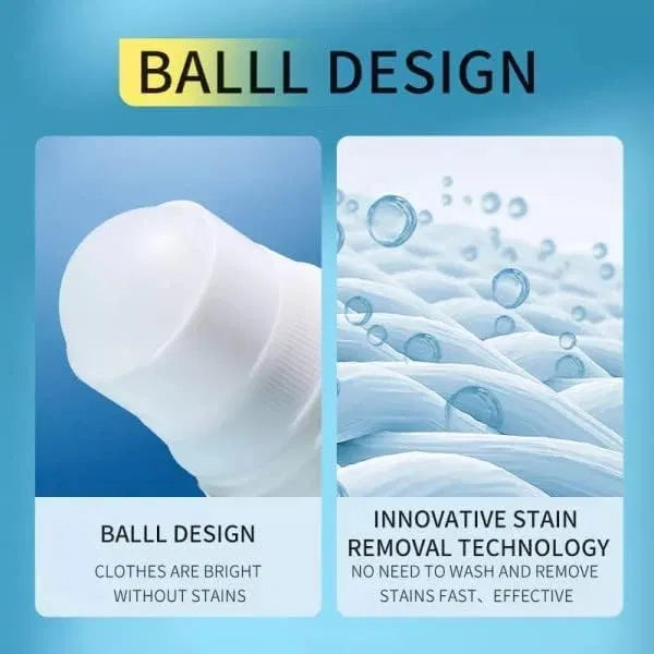 Clothes instant stain remover roll-on pen by 19357, portable no-wash stain remover with roller-ball for quick emergency stain removal.