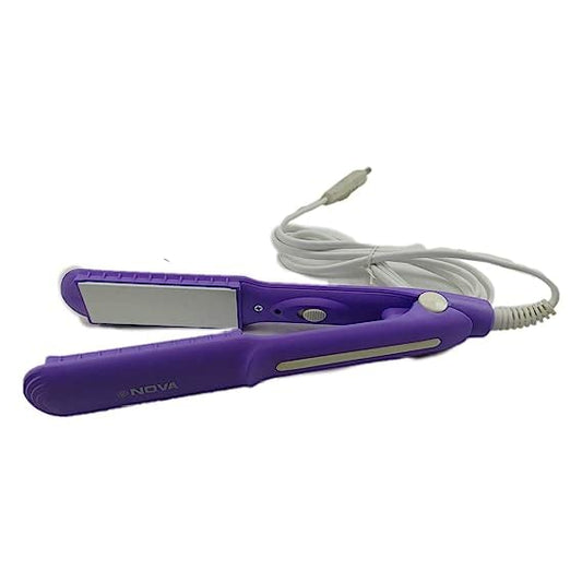 Multicolor mini hair straightener for teenagers by 19357, compact and lightweight styling tool with ceramic plates.