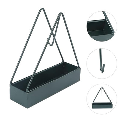 Triangular iron mosquito incense holder by 19357, designed for mosquito coils, ideal for fire prevention in beauty salons.