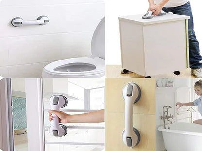 Non-slip helping handrail handle from 19357 kitchen tool set for bathroom support and balance assistance.