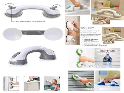 Non-slip helping handle handrail, bathroom safety grip for balance, part of 19357 kitchen tool set, designed for stability.