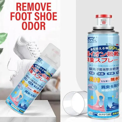 19378 shoe deodorant spray in 400g bottle, a spray for freshening and eliminating odors from footwear.
