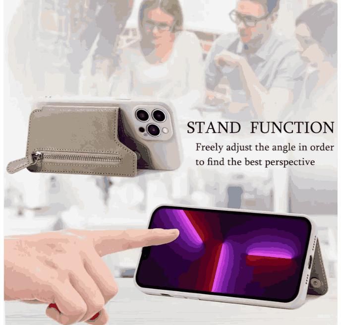 Multi-functional silicone stick wallet case for mobile phones, part of electric grooming sets and kits by brand 19378.