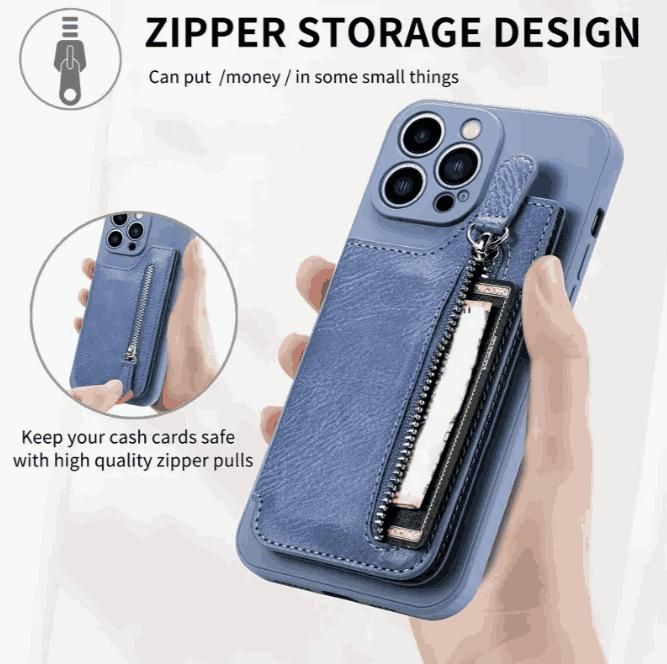 Multi-functional silicone stick wallet case for mobile phones, part of electric grooming sets and kits, with a sleek, flexible design.