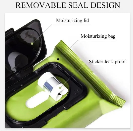 Avocado makeup remover wipes for eyes, 60 pcs, from 19378, shown with packaging and wipes on a clean surface.