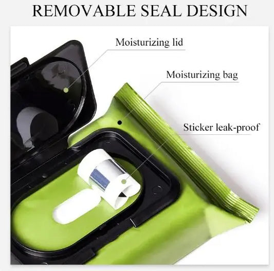 Avocado makeup remover wipes for eyes, 60 pcs, from 19378, shown with packaging and wipes on a clean surface.