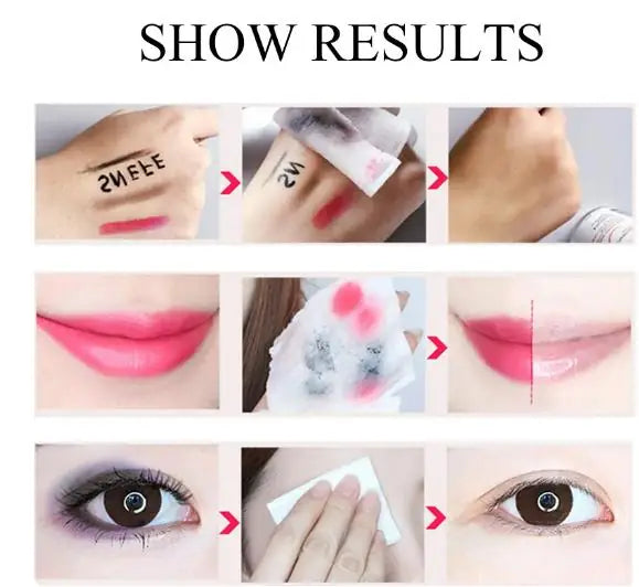 19378 Avocado Makeup Remover Wipes with eye serum, 60 pcs, showing soft, textured wipes designed for gentle eye makeup removal.