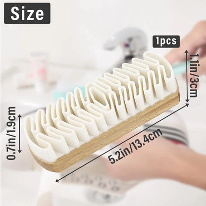 19378 2-in-1 shoe cleaning brush from kitchen tool set with dual-sided bristles for efficient shoe and footwear cleaning.