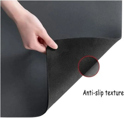 Set of two lightweight, washable quick-drying kitchen mats from 19378, ideal for kitchen surfaces and cooking areas.