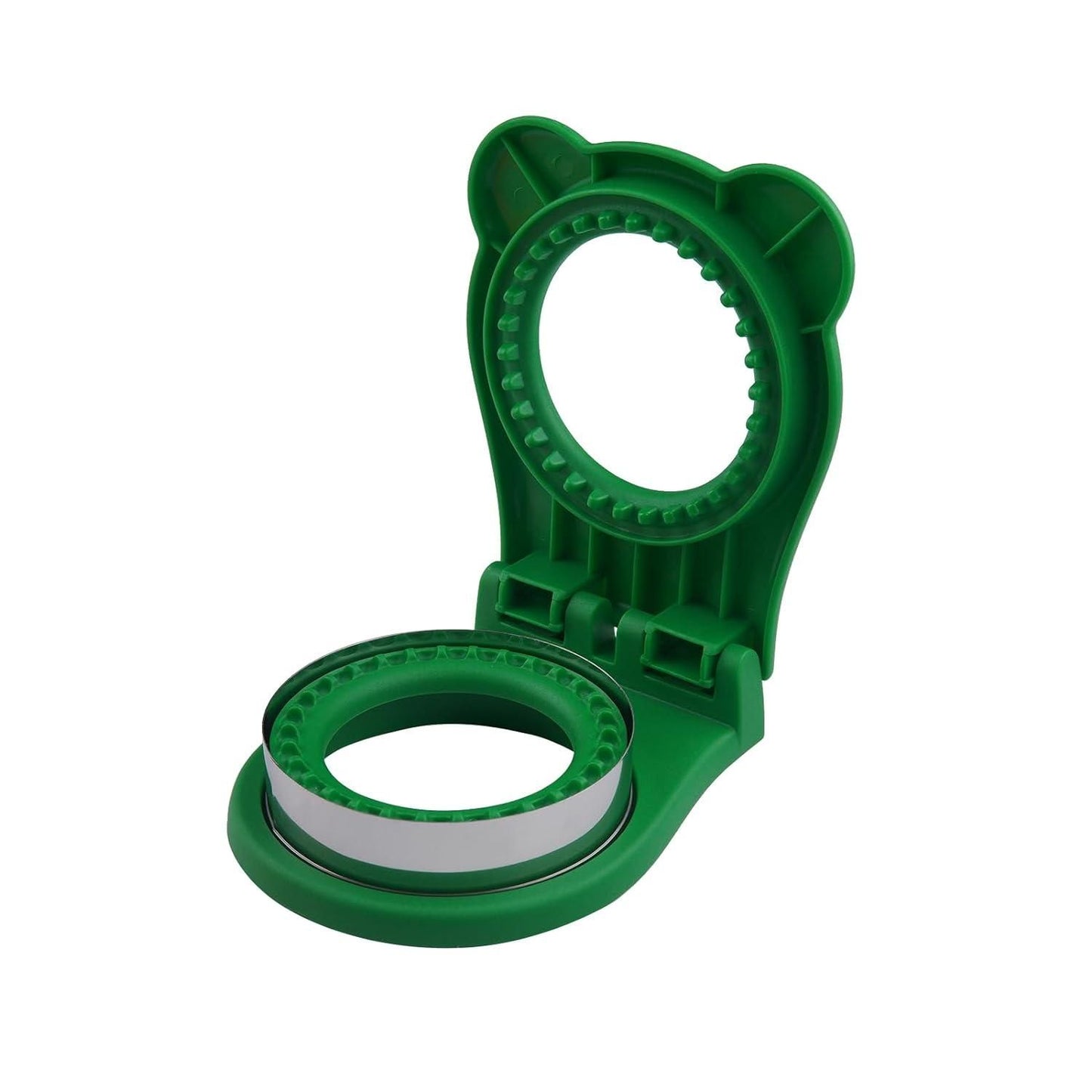 Sandwich cutter from 19378 kitchen tool set, showing a colorful plastic cutter with a fun shape for making sandwiches.