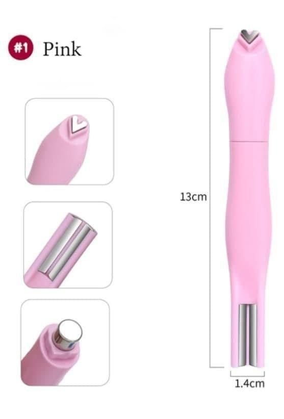 Two 3-in-1 Cat Eye Nail Magnet Tools by 19378, versatile magnets for creating cat eye nail designs, shown in a pack of two.