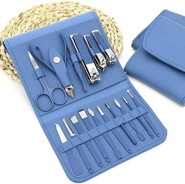 Hiwaga Manicure nail clipper, stainless steel nail trimming tool with curved blade for precise grooming, shown in the image.