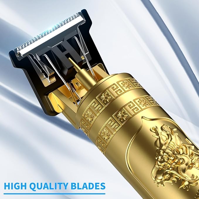 Men's grooming kit with multipurpose trimmer including beard, body, pubic hair, ear, and nose trimming for grooming convenience.