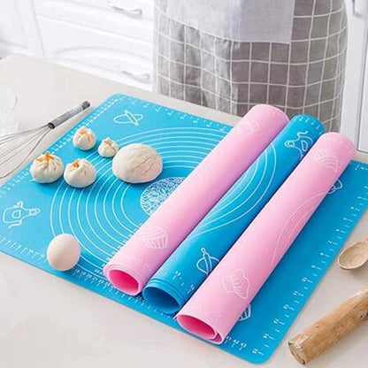 Silicone roti mat for rolling dough and chapatis, non-stick, reusable baking sheet from 19970 roti makers.