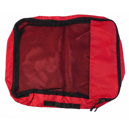 Wukusy 4-in-1 travel organizer packing cubes set with four different-sized bags for efficient packing and organization.