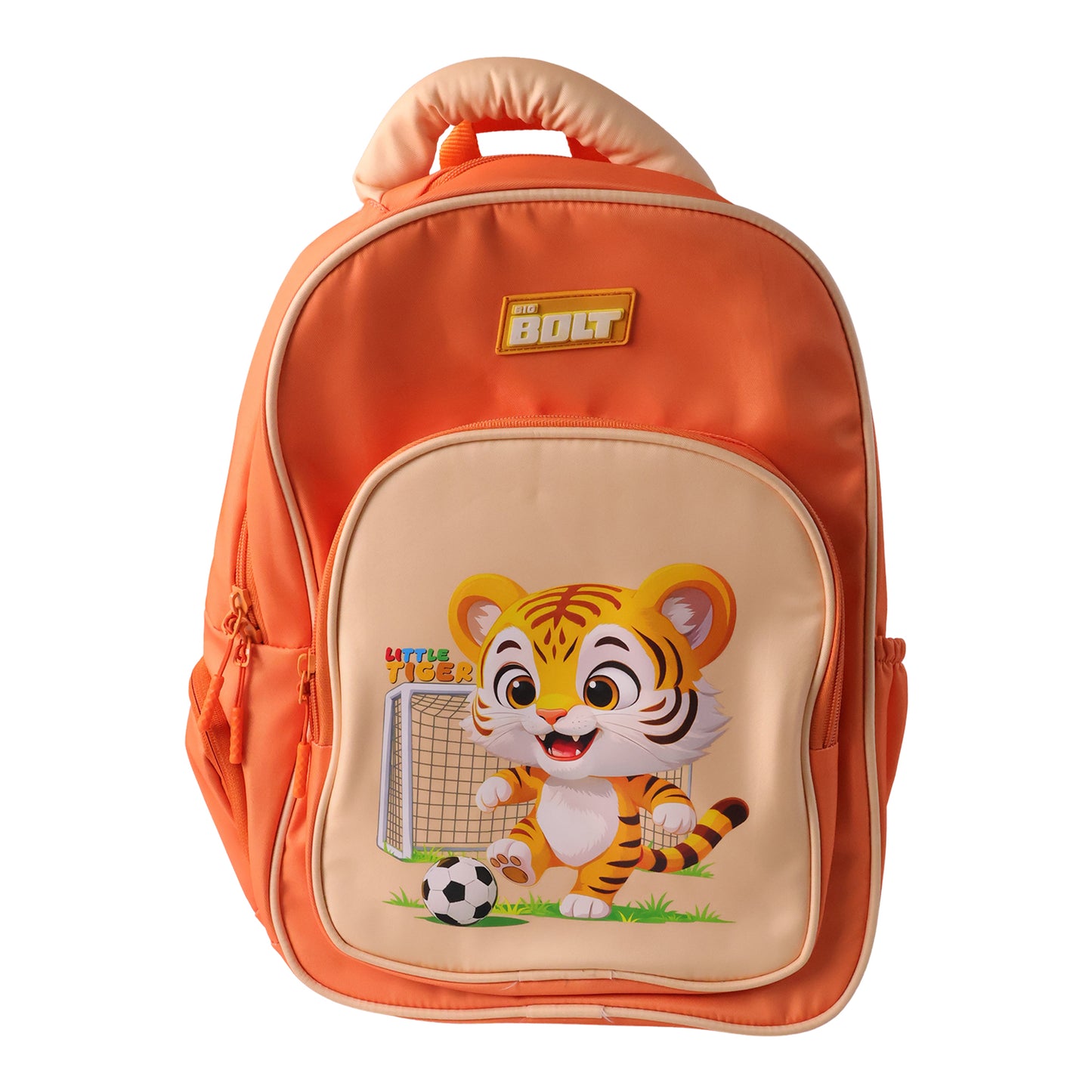 Cute cartoon school backpack by Wukusy, 17-inch size with colorful character design, ideal for students.
