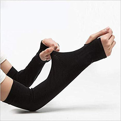 Wukusy 1358 all-weather travel arm sleeves for sports and outdoor activities, providing sun protection and comfort.