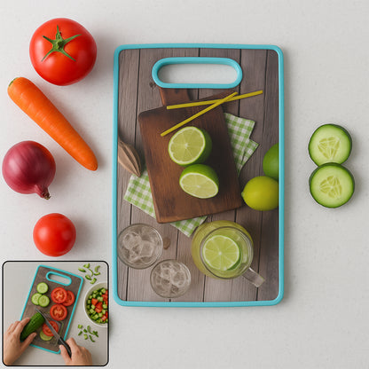 Wukusy premium multipurpose cutting board in 36x23 cm, made of durable material, suitable for kitchen prep and food chopping.