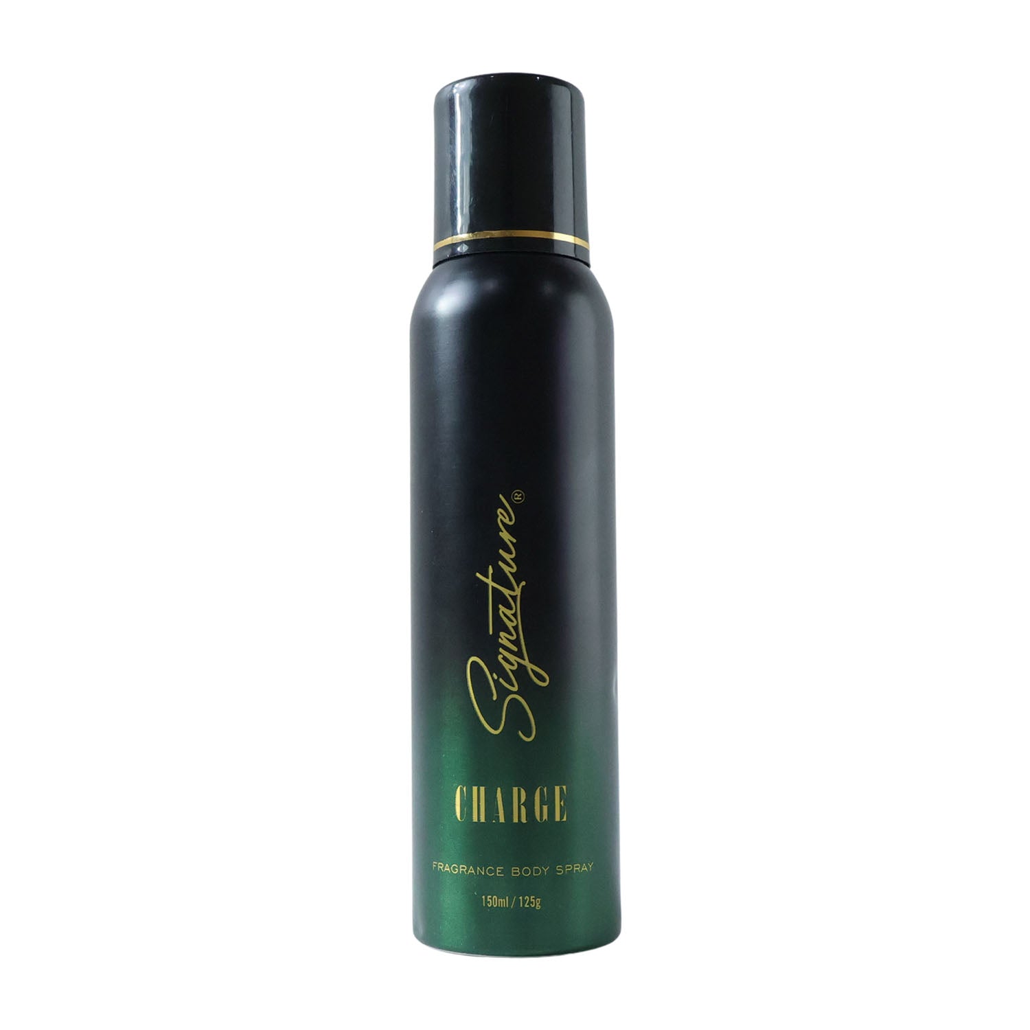Wukusy Signature Premium Charge fragrance body spray 150ml with sleek bottle and modern design.