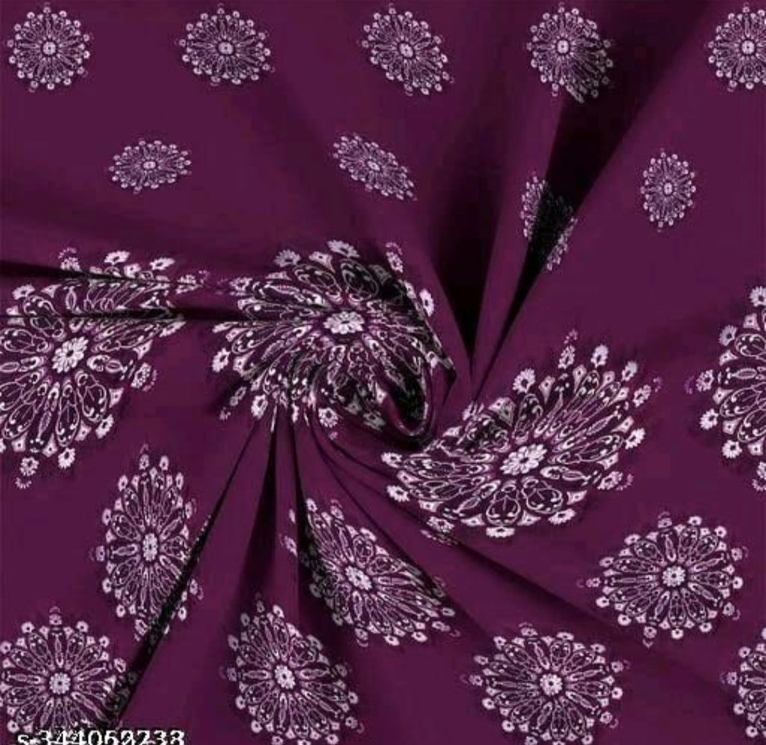 Super soft glace cotton double bedsheet with elastic fit and 2 pillow covers, 72x78 inches, by brand 20027.