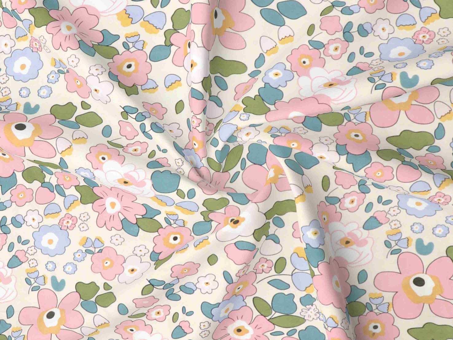 Super soft glace cotton double bedsheet with elastic fitted edges and two pillow covers, measuring 72x78 inches.