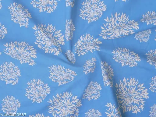 Super soft glace cotton double bedsheet with elastic edges and two pillow covers, measuring 72x78 inches, by brand 20027.
