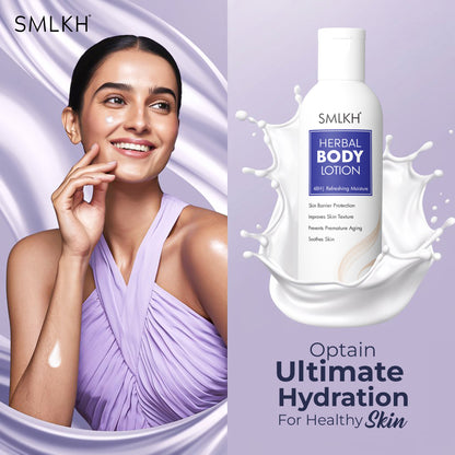 Deep Nourish Hydrating Body Lotion for men and women in a 100ml bottle, moisturizing cream for soft, healthy skin.