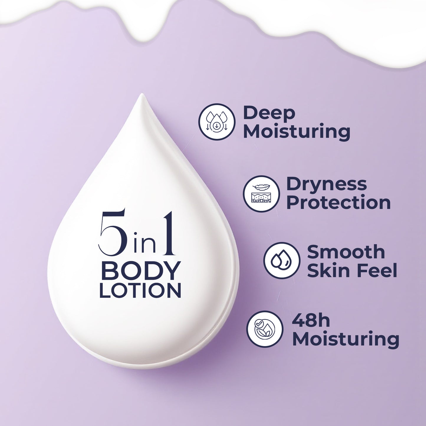 Deep Nourish Hydrating Body Lotion for Men and Women, 100ml, moisturizing cream for soft, smooth skin.
