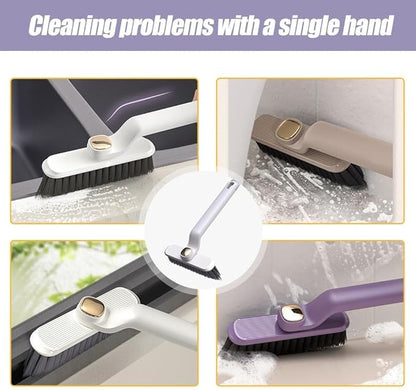 2077 360-degree rotating crevice cleaning brush for cars, with flexible bristles for detailed dust and dirt removal in tight spaces.