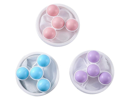 Washing machine hair removal ball from 21334, a cleaning accessory designed to catch lint and pet hair during laundry.