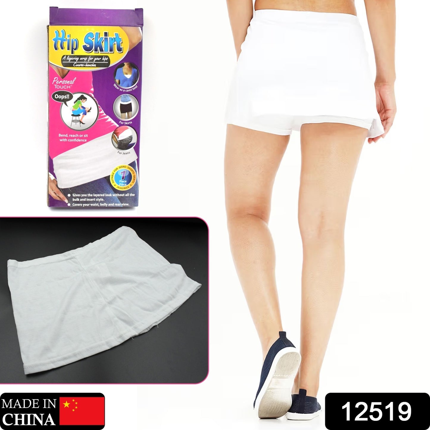 Wukusy women's high-waisted athletic golf skirt for running and workout, stylish sports skort with comfortable fit.