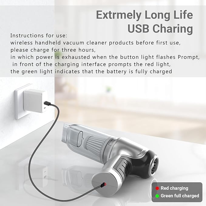 Wireless handheld car vacuum cleaner and blower by 22123, compact portable device for cleaning car interiors.