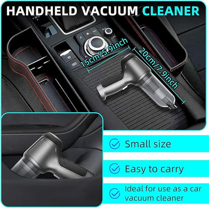 Wireless handheld car vacuum cleaner and blower by 22123, compact device for cleaning car interior and blowing debris.
