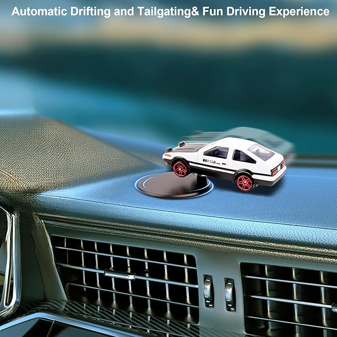 Car dashboard spinner figurine of an AE86 model from 22123, designed as a stylish dashboard idol for car enthusiasts.