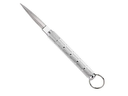 Manual pocket knife sharpener from brand 22927, compact and portable with a sturdy grip for easy sharpening.