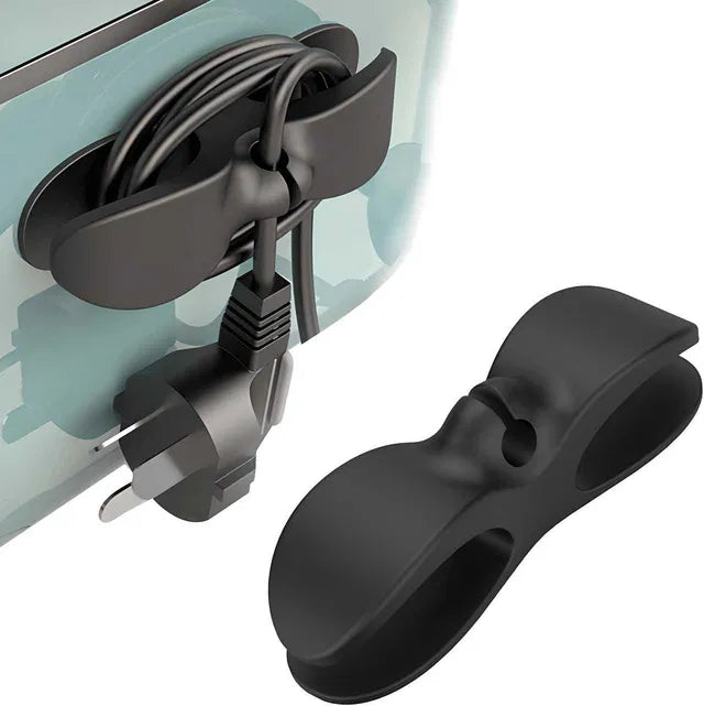 22927 cable organizer for kitchen appliances and office cords, mobile holder and mount for tidy cable management.