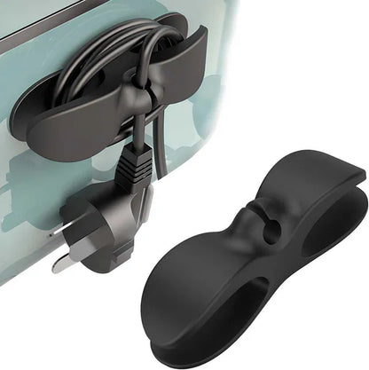 22927 cable organizer for kitchen appliances and office cords, mobile holder and mount for tidy cable management.