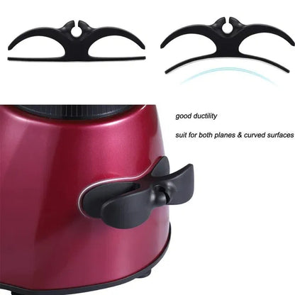 22927 cable organizer for kitchen appliances and office cords, mobile holder and mount for keeping cords tidy.