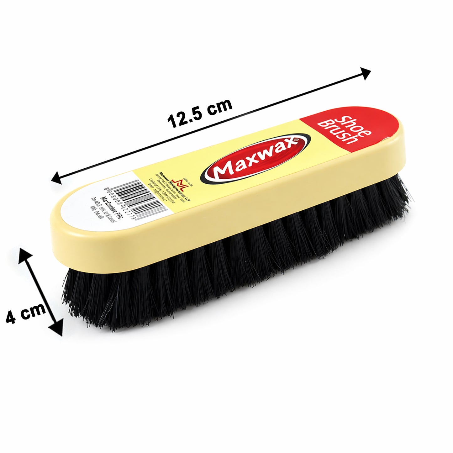 Wukusy Maxwax Shoe Cleaning Brush with wooden handle and bristles for effective footwear cleaning and maintenance.