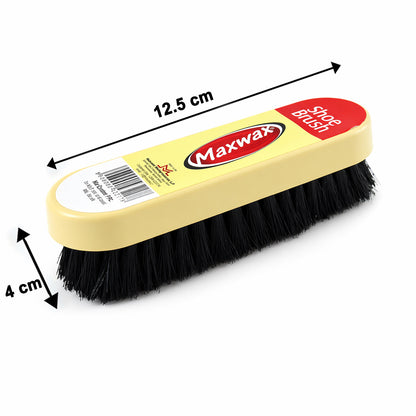 Wukusy Maxwax Shoe Cleaning Brush with wooden handle and bristles for effective footwear cleaning and maintenance.