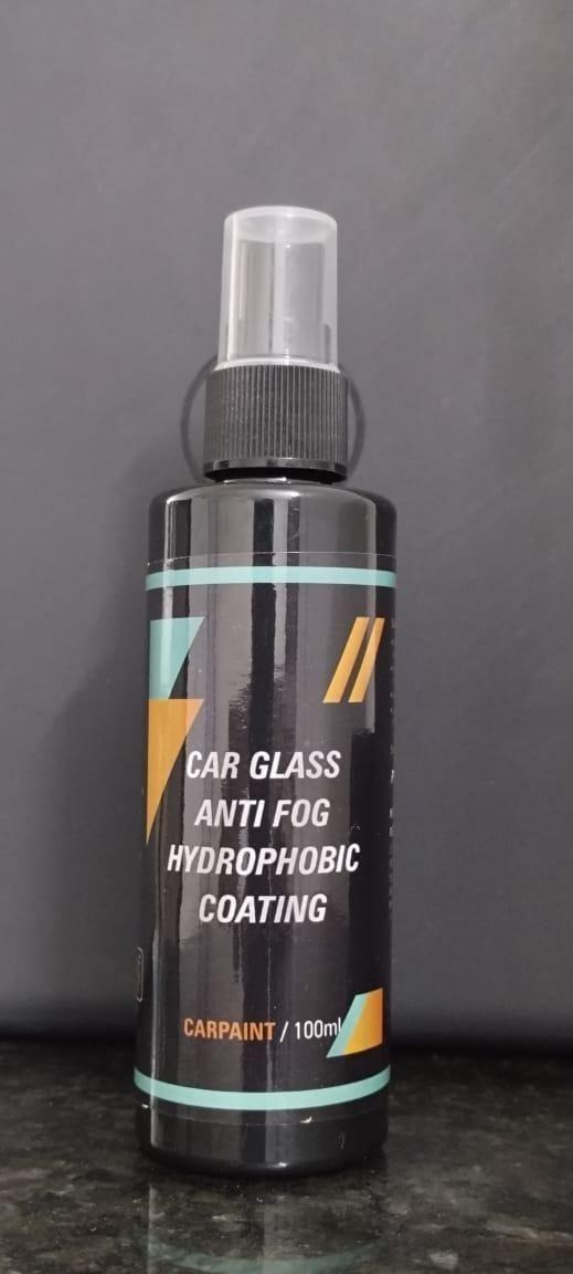 Assorted car brushes and dusters with 100 ml anti-fog hydrophobic coating for car glass, in a pack of 2, by 24532.