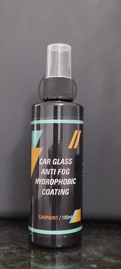Assorted car brushes and dusters with 100 ml anti-fog hydrophobic coating for car glass, in a pack of 2, by 24532.