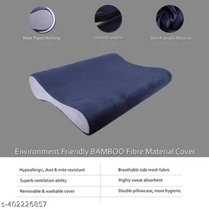Cervical pillow cushion cover for neck and shoulder pain relief, designed for ergonomic neck support and comfort.