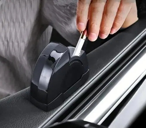 Portable Car Ashtray by 25544, compact and lightweight ashtray designed for vehicle use, with a secure lid and easy emptying.