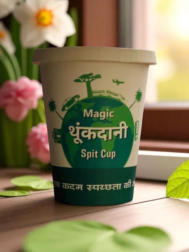 Set of 10 Magic Disposable Spit Cups by 25544, solidifies liquids, ideal for home, office, patients, and car use.