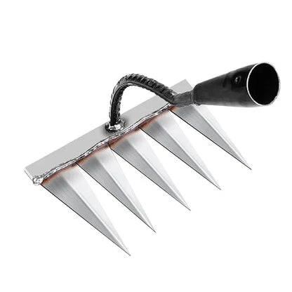 Teeth carbon steel garden weeding hand tool from brand 25560, designed for efficient garden weed removal.